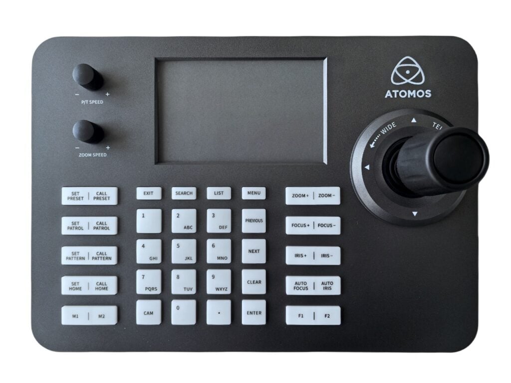 Atomos PTZ Control top view