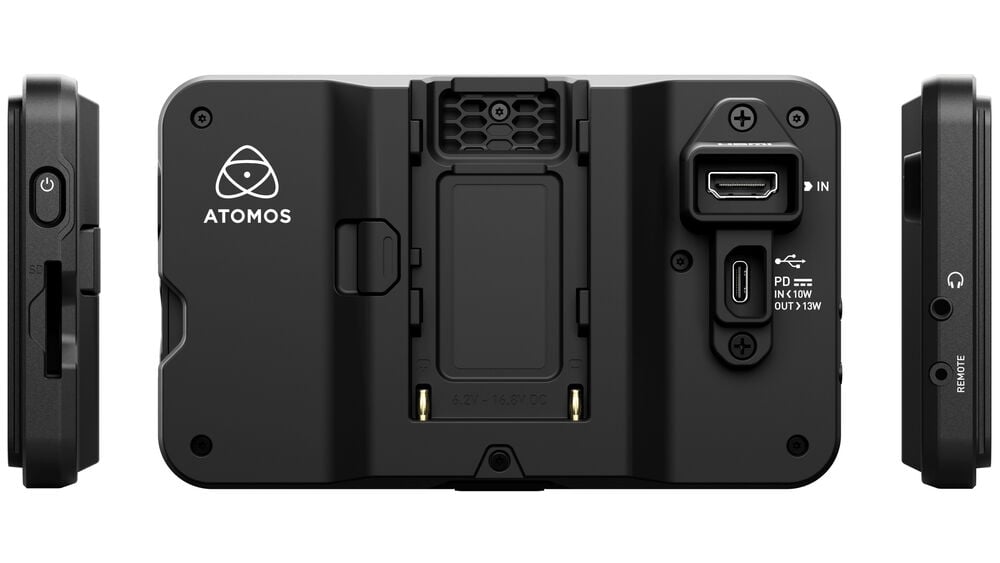 Atomos Shinobi 5 inch II Monitor power options