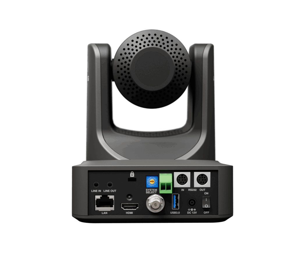 Atomos A-Eye PTZ camera rear view Atomos A-Eye PTZ camera rear view