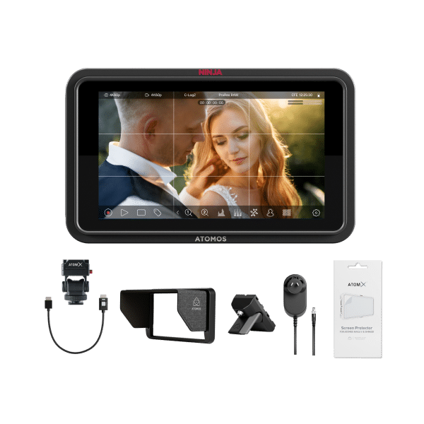 Ninja TX GO 5″ Monitor-Recorder + Accessory Kit