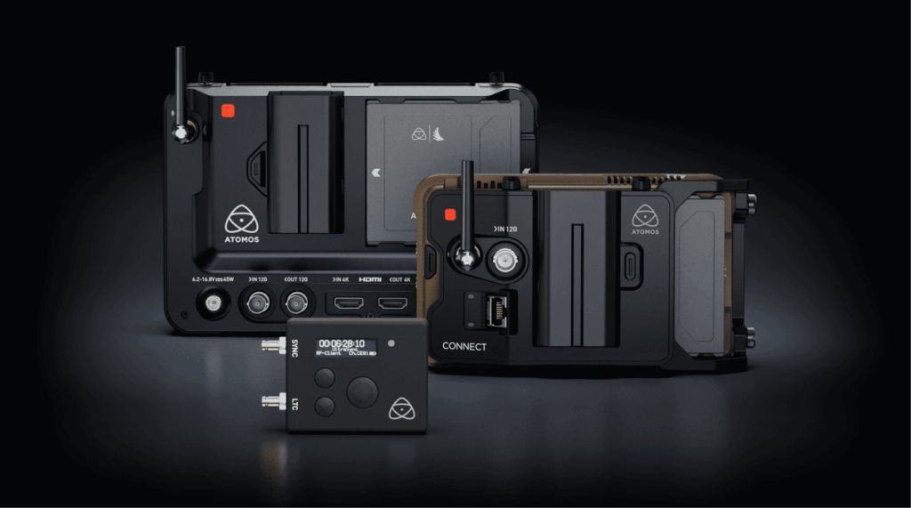 Atomos Ultra Sync connected