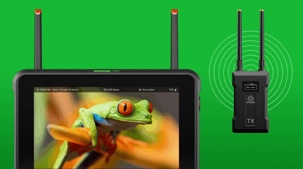 Shinobi 7 RX connectivity